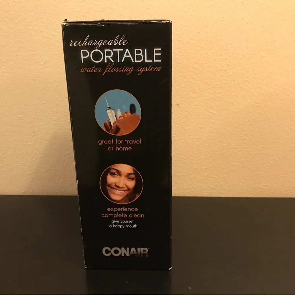 Conair Rechargeable Portable Water Flossing System.